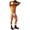 Fist Jockstrap Fist logo Blanc